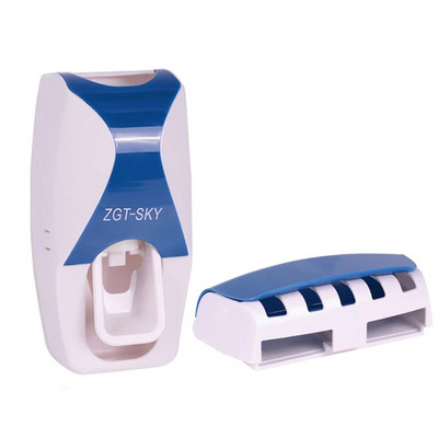 Automatski dozator paste za zube Plastični Lazy 5 Držač četkice za zube Cjedilo Police za kupaonicu Pribor za kupanje