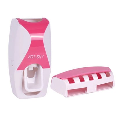 Automatski dozator paste za zube Plastični Lazy 5 Držač četkice za zube Cjedilo Police za kupaonicu Pribor za kupanje