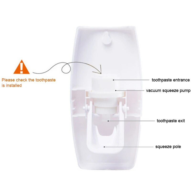 Automatski dozator paste za zube Plastični Lazy 5 Držač četkice za zube Cjedilo Police za kupaonicu Pribor za kupanje