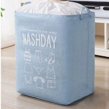 Сгъваема кошница за пране Кошница за съхранение на дрехи Кутия за пране Чанта за съхранение на играчки Мръсни дрехи Домакински чанта за съхранение Cesto Ropa