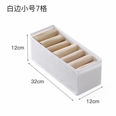 Κουτί αποθήκευσης οικιακών ενδυμάτων Μεγάλης χωρητικότητας Κολάν Παντελόνι Κάλτσες Εσώρουχα Κουτί αποθήκευσης Πτυσσόμενα Φορητά κουτιά που καθαρίζονται εύκολα