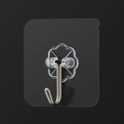 Akrüülist vannitoa dušiukse konks klaasukse kohal duširätikuhoidja, löögita vannitoa hommikumantli riidepuu läbipaistvad käterätikukonksud