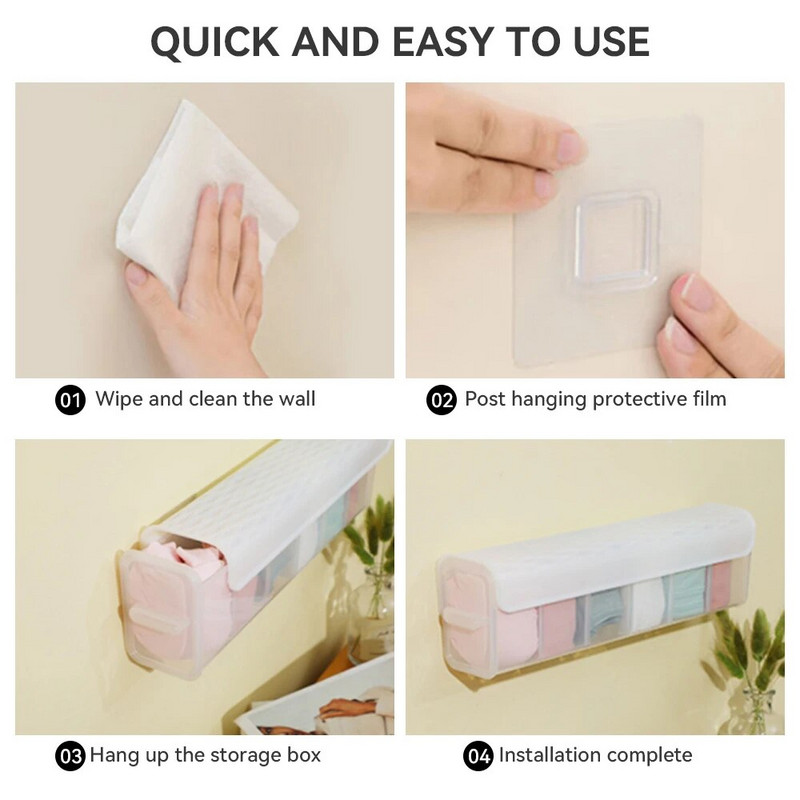 Spinta Pakabinamas apatinis trikotažas Organizatorius Kojinės laikymo lentyna Namai Sieninės kelnaitės Sandėliavimo laikiklis Šiukšlių plastikinių maišelių dozatorius