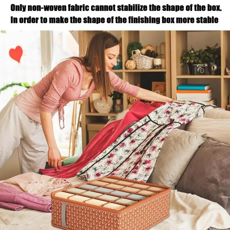 Kutija za pohranu donjeg rublja i čarapa Organizator za grudnjak Pregrada za ladicu Prijenosni organizator za donje rublje za ladicu Organizator za ladice za čarape