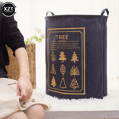 Καλάθι ρούχων Πτυσσόμενο για βρώμικα ρούχα για παιδιά Βρεφικά Παιδιά Παιχνίδια Καμβάς Wasmand Μεγάλος Αποθηκευτικός Χώρος Οργάνωση γραφείου σπιτιού