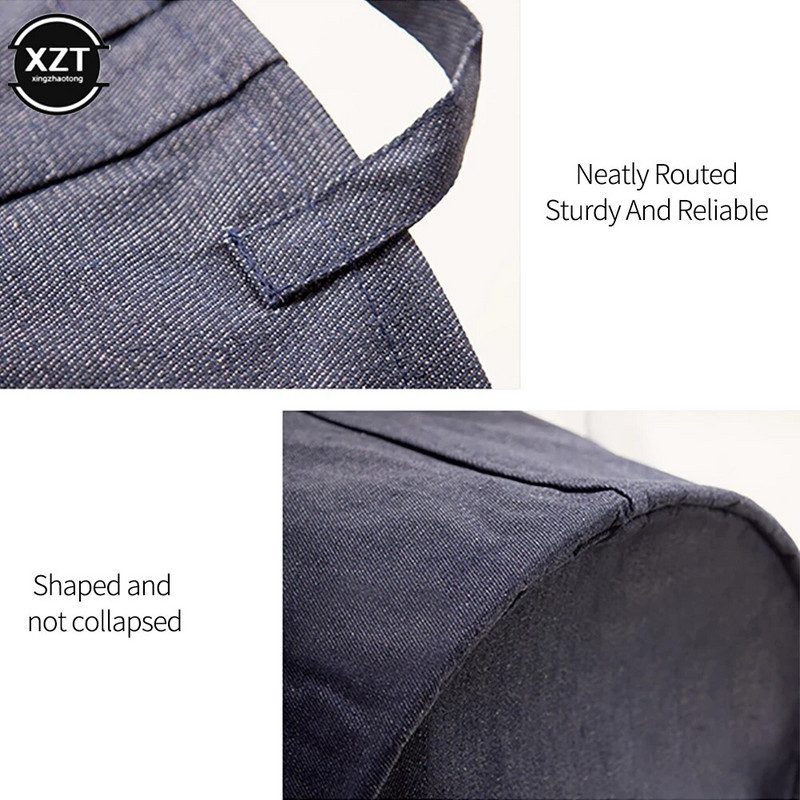 Καλάθι ρούχων Πτυσσόμενο για βρώμικα ρούχα για παιδιά Βρεφικά Παιδιά Παιχνίδια Καμβάς Wasmand Μεγάλος Αποθηκευτικός Χώρος Οργάνωση γραφείου σπιτιού