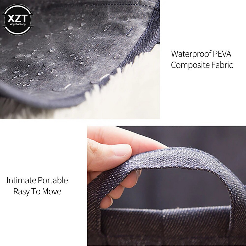 Καλάθι ρούχων Πτυσσόμενο για βρώμικα ρούχα για παιδιά Βρεφικά Παιδιά Παιχνίδια Καμβάς Wasmand Μεγάλος Αποθηκευτικός Χώρος Οργάνωση γραφείου σπιτιού