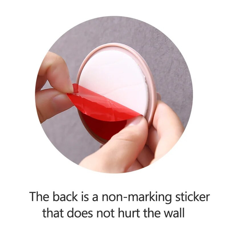 3 spalvų pasukamas lipnus ABS kabliukas be perforavimo sieninių durelių drabužių pakabinamas laikiklis virtuvės vonios kambario laikymo lipnus stovas