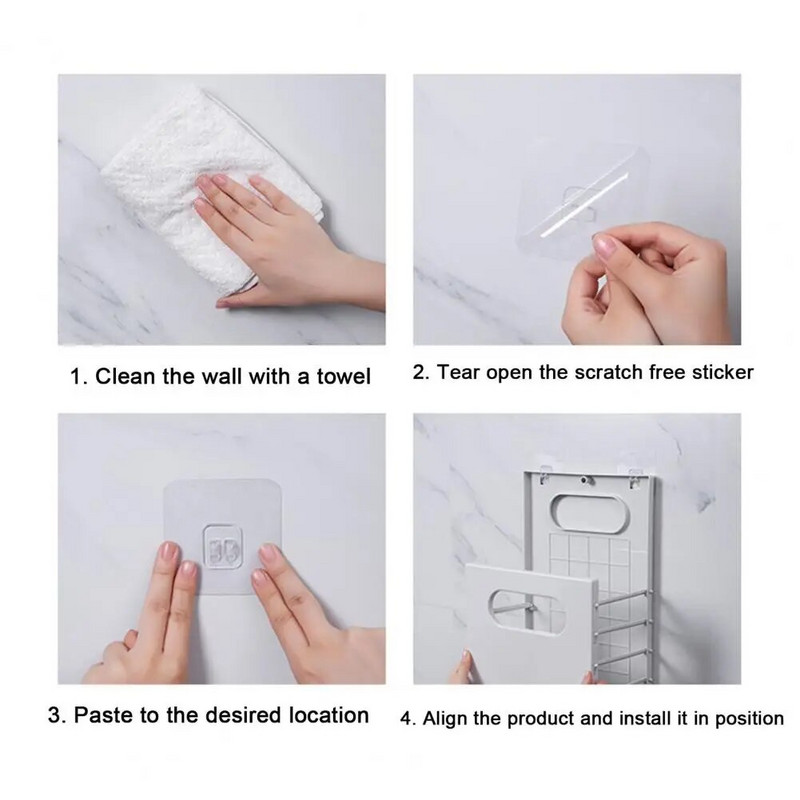 Magnetna košara za rublje Izdržljiva sklopiva košara Svestrana sklopiva košara za rublje Prostrano rješenje za pohranu s za kupaonicu