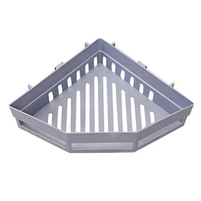 Traceless plastični kupaonski kuhinjski stalak za pohranu Organizator Kreativna kupaonska šuplja kutna polica Držač šampona Kućni pribor