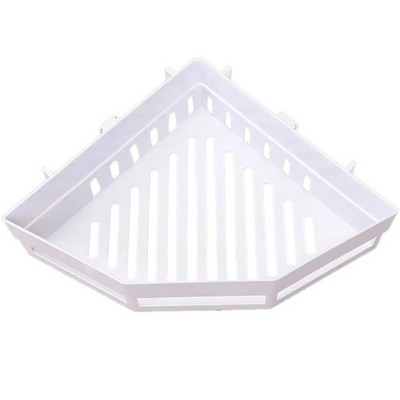 Traceless plastični kupaonski kuhinjski stalak za pohranu Organizator Kreativna kupaonska šuplja kutna polica Držač šampona Kućni pribor