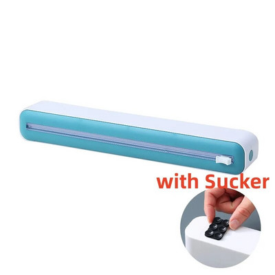 2in1 ABS apvyniojimo dozatorius lipnios plėvelės dozatorius plastiko įvyniojimo dozatorius aliuminio folijos pergamentinio popieriaus purkštukas virtuvės įrankis