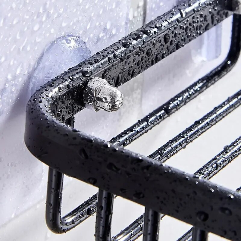 1 kom. Držač posude za sapun bez bušenja Zidni držač police za pohranu Držač šuplje posude za spužvu za sapun Kupaonski pribor