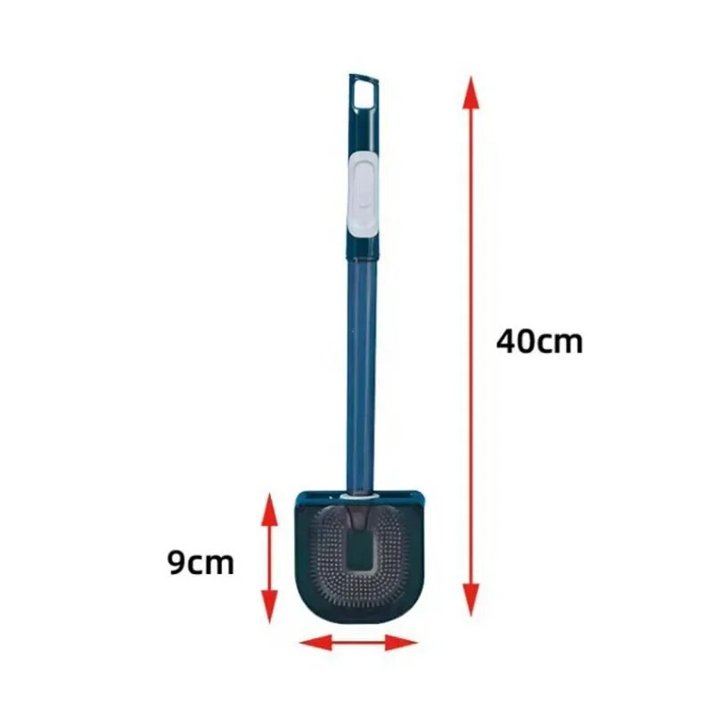WC četka za doziranje sapuna s držačem TPR silikonska četka za čišćenje s dugom drškom Wc WC četke Kupaonski pribor