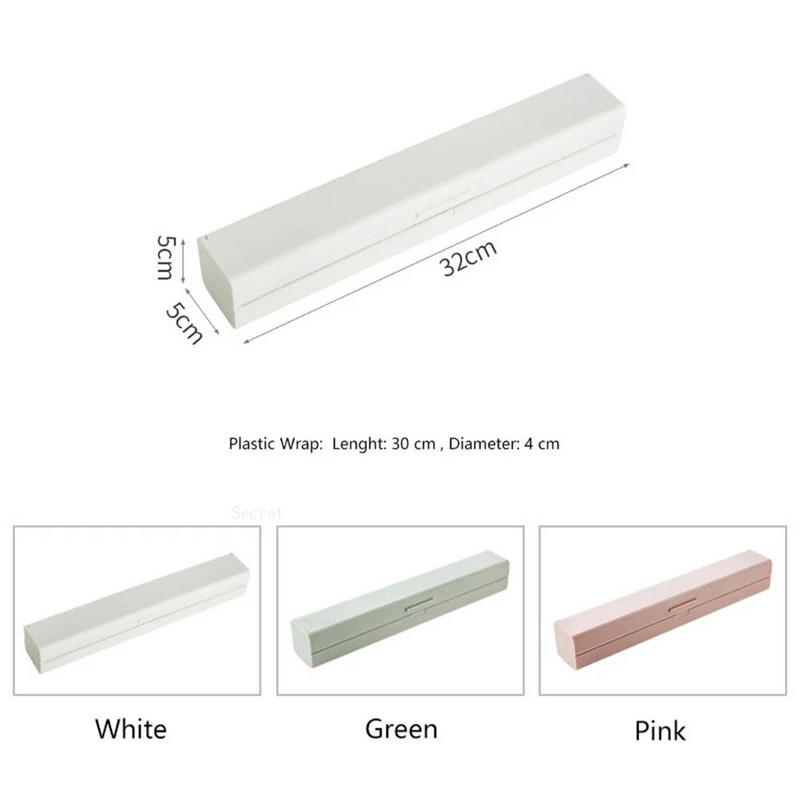 Magnetilise klammerduva ümbrise jaoturi rullkorpus plastikust ümbrise jaoturi lõikur säilituskile kast Köögitarvikud toiduplast