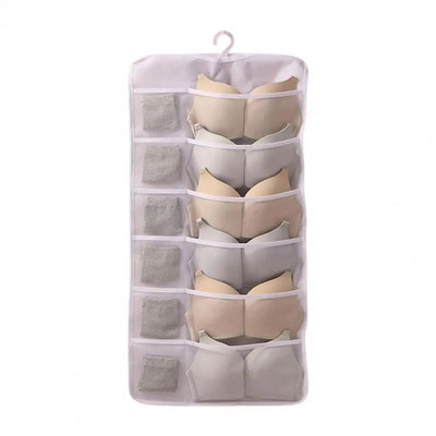 6/12/18 Rešetke Torba za pohranu donjeg rublja Sklopiva torba za pohranu odjeće Torba za vješanje Čarape Grudnjak Stalak za donje rublje Vješalica Vrećice za pohranu Organi