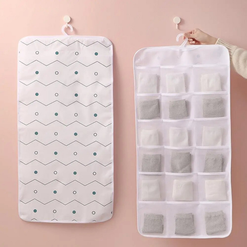 6/12/18 Rešetke Torba za pohranu donjeg rublja Sklopiva torba za pohranu odjeće Torba za vješanje Čarape Grudnjak Stalak za donje rublje Vješalica Vrećice za pohranu Organi