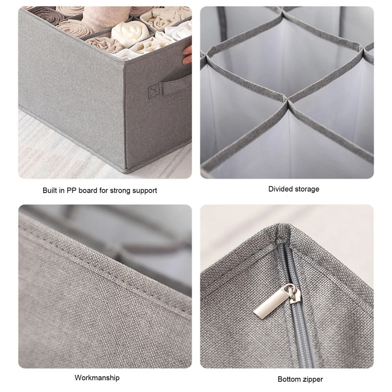 Drabužių laikymo dėžutė Apatiniai rūbai Liemenėlės Kojinės Spintelė Stalčius Organizatorius Kelnės Sandėliavimo Krepšelis Spinta Drabužių Apdailos Dėžė