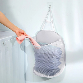 Органайзер за пране за баня Сгъваема кошница за пране Кош за пране Чанта за пране за мръсни дрехи Чанта за домашно съхранение