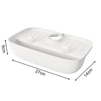 Silikonska odvodna posuda za posuđe Šalica za vodu Voće Povrće Kuhinjski sudoper Organizator Posuda za odlaganje Držač spužve Dozator sapuna