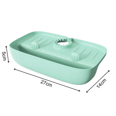 Silikonska odvodna posuda za posuđe Šalica za vodu Voće Povrće Kuhinjski sudoper Organizator Posuda za odlaganje Držač spužve Dozator sapuna