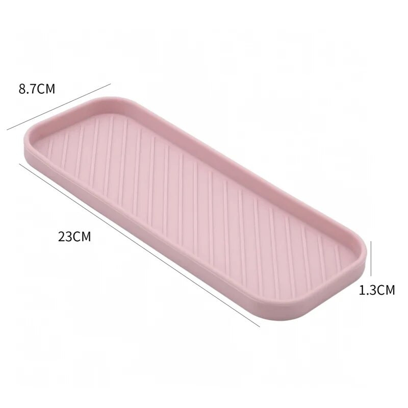 Silikonska odvodna posuda za posuđe Šalica za vodu Voće Povrće Kuhinjski sudoper Organizator Posuda za odlaganje Držač spužve Dozator sapuna