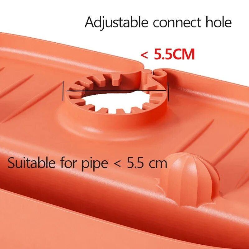 Silikonska odvodna posuda za posuđe Šalica za vodu Voće Povrće Kuhinjski sudoper Organizator Posuda za odlaganje Držač spužve Dozator sapuna