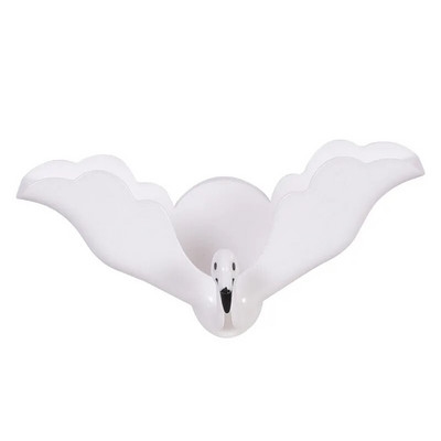 2Pcs Flamingo posuda za sapun Strong Traceless Drain Stalak za sapun za Keep Soap Kemijska čistionica Zaštitna posuda za sapun za tuširanje Kupaonski alati