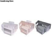 1vnt trikampė dušo laikymo lentyna Vonios kampinė vonios lentyna laikiklio laikiklis Organizatoriaus siurbimo puodelio dizainas