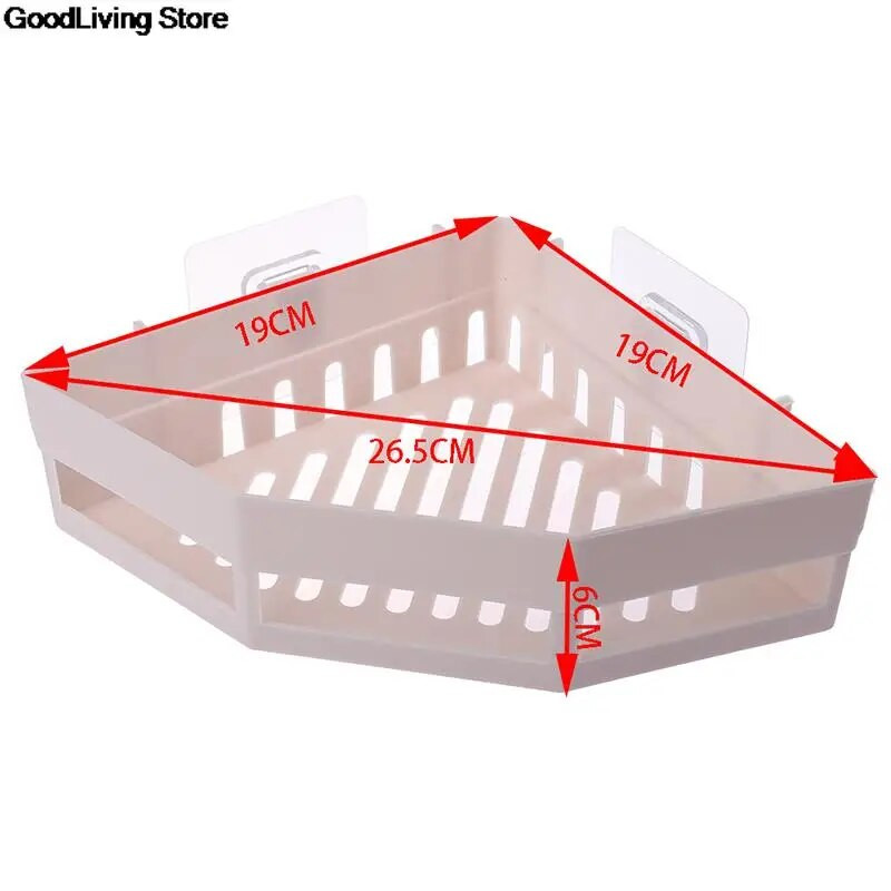 1vnt trikampė dušo laikymo lentyna Vonios kampinė vonios lentyna laikiklio laikiklis Organizatoriaus siurbimo puodelio dizainas