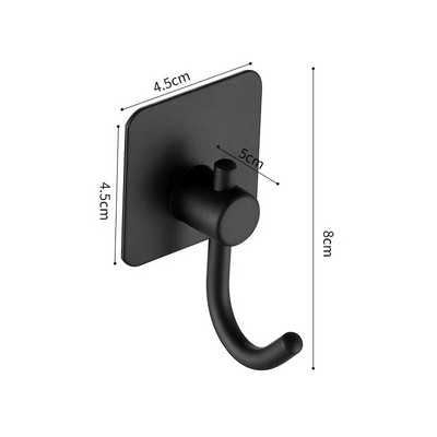 Võtmehoidja Seinakonks Roostevabast terasest tugevast liimiga seinakleebised konksud vannitoakonksud Võtmehoidja Kodutarvikud