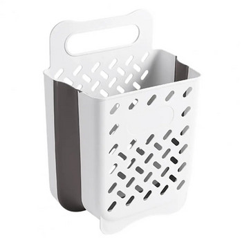 Καλάθι Organizer Dirty Laundry Basket for Home Mounted Wall Punch Free PP Portable