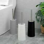 Kreatív Nordic Style Golden WC kefe tartóval Wc kefe Fürdőszobai tisztítókefe fürdőtartozékok Háztartási padlótisztítás