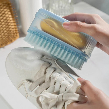 Πολυλειτουργικό κουτί σαπουνιού Ρολό βουρτσάκι μπάνιου Τύπος σαπουνόθήκη πιάτων πλυντηρίου Σαπούνι αποστράγγισης ρούχων Αντιολισθητικό αφρός φυσαλίδας για πλύσιμο