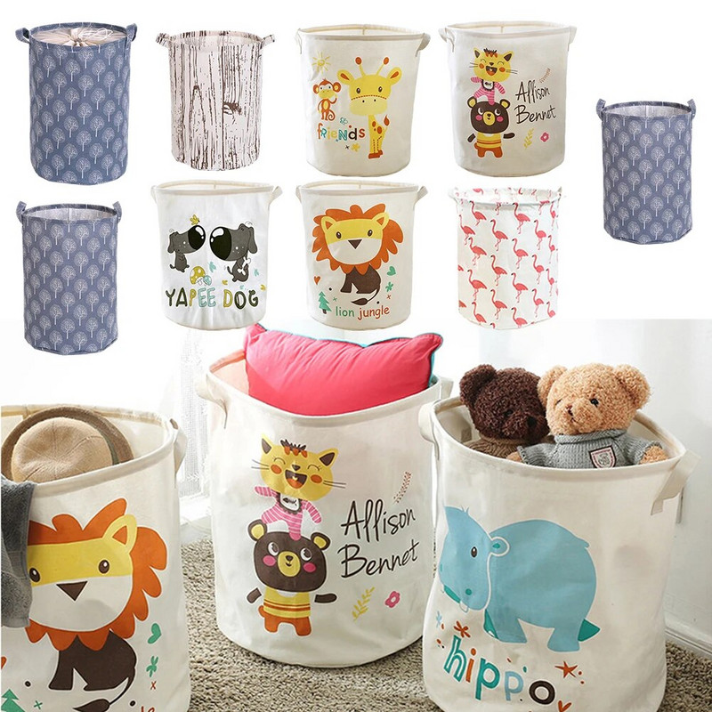 Πτυσσόμενο πλυντήριο βρώμικων ρούχων Τσάντα φύλαξης καλαθιού ρούχων για παιδικά παιχνίδια Μεγάλη αποθήκη αποθήκευσης Οργάνωση γραφείου σπιτιού