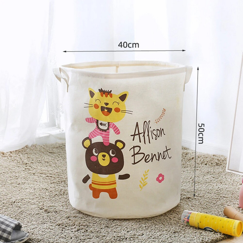 Πτυσσόμενο πλυντήριο βρώμικων ρούχων Τσάντα φύλαξης καλαθιού ρούχων για παιδικά παιχνίδια Μεγάλη αποθήκη αποθήκευσης Οργάνωση γραφείου σπιτιού