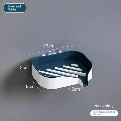 Silikonska posuda za sapun za kupaonicu Držač za sapun koji se samoiscjeđuje Kuhinjski sudoper Posuda za sapun Odvod spužve Prijenosni stalak za posuđe za sapun