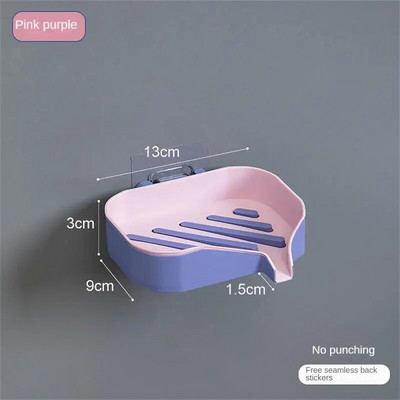 Silikonska posuda za sapun za kupaonicu Držač za sapun koji se samoiscjeđuje Kuhinjski sudoper Posuda za sapun Odvod spužve Prijenosni stalak za posuđe za sapun