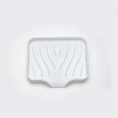 Silikonska posuda za sapun za kupaonicu Držač za sapun koji se samoiscjeđuje Kuhinjski sudoper Posuda za sapun Odvod spužve Prijenosni stalak za posuđe za sapun