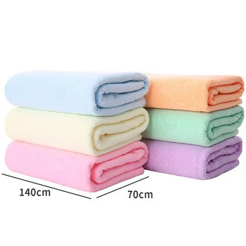 Абсорбираща кърпа за баня 70x140 см, бързосъхнеща супер голяма кърпа за баня Мека кърпа за баня Луксозна кърпа за баня