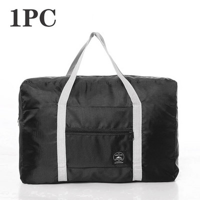 Kelioninis krepšys Moteriškos rankinės vandeniui atsparios sulankstomos didelės talpos laikymo krepšys Drabužių organizatorius Lėktuvų nešiojami kelioniniai bagažo krepšiai