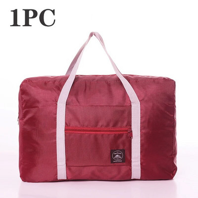 Kelioninis krepšys Moteriškos rankinės vandeniui atsparios sulankstomos didelės talpos laikymo krepšys Drabužių organizatorius Lėktuvų nešiojami kelioniniai bagažo krepšiai