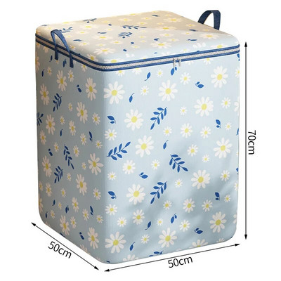 Sklopivi organizator za poplun Vreća za pohranu s poklopcima Ormar Odjeća Prtljaga Vreća za pohranu otporna na vlagu Torba koja štedi prostor Veliki kapacitet