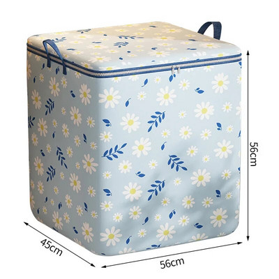 Sklopivi organizator za poplun Vreća za pohranu s poklopcima Ormar Odjeća Prtljaga Vreća za pohranu otporna na vlagu Torba koja štedi prostor Veliki kapacitet