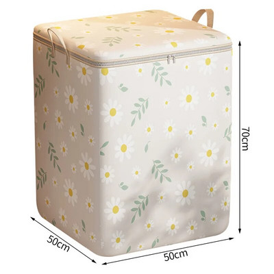 Sklopivi organizator za poplun Vreća za pohranu s poklopcima Ormar Odjeća Prtljaga Vreća za pohranu otporna na vlagu Torba koja štedi prostor Veliki kapacitet