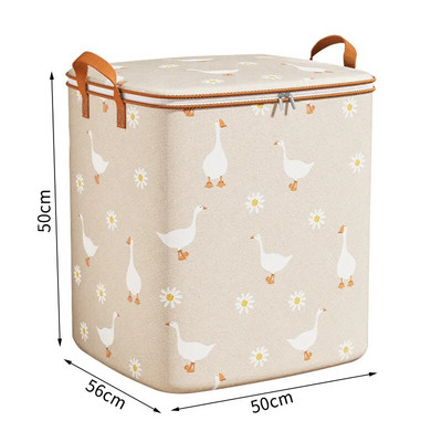 Sklopivi organizator za poplun Vreća za pohranu s poklopcima Ormar Odjeća Prtljaga Vreća za pohranu otporna na vlagu Torba koja štedi prostor Veliki kapacitet