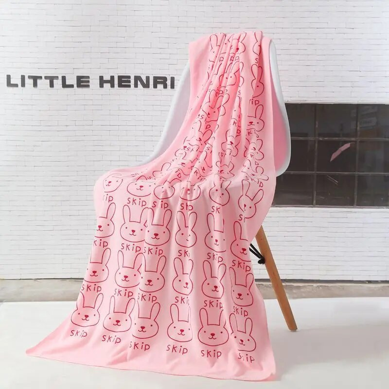 Cartton Unicorn Superfine Fiber vonios rankšluosčiai Madingi Lady Nešiojami greitai džiūstantys Magic Paplūdimio SPA Chalatai Maudymosi sijonas