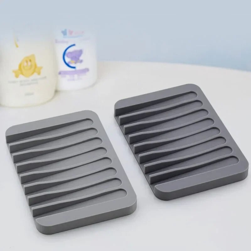 Szilikon szappan konyhai mosogató edény önleeresztő szappantartó szivacs tálca pult Caddy rendszerező mosogatószer adagolóhoz