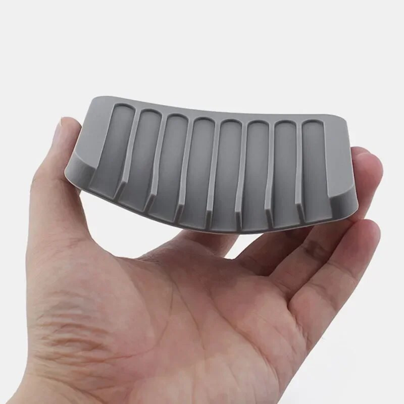 Szilikon szappan konyhai mosogató edény önleeresztő szappantartó szivacs tálca pult Caddy rendszerező mosogatószer adagolóhoz