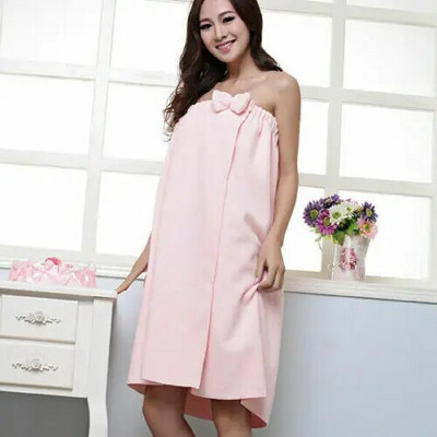 Γυναικεία μπουρνούζι που στεγνώνουν γρήγορα και φοριέται με πετσέτα μπάνιου για ντους SPA με περιτύλιγμα σώματος, μπουρνούζι μπάνιου, μαλακό απορροφητικό μικροΐνες